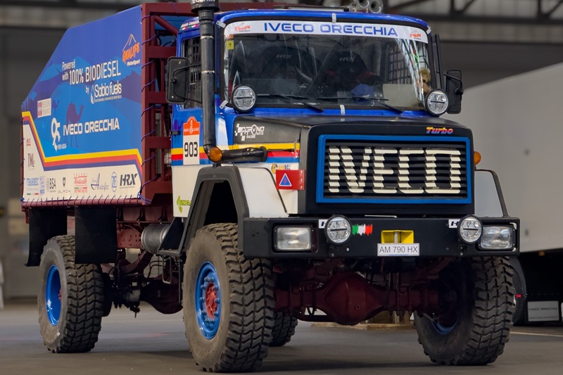 GeaLife Motorsport to field biodiesel-powered Magirus in Dakar Classic