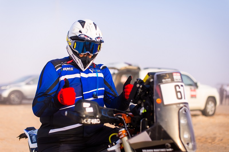 Rolando Martinez suffers traumatic brain injury during Dakar training
