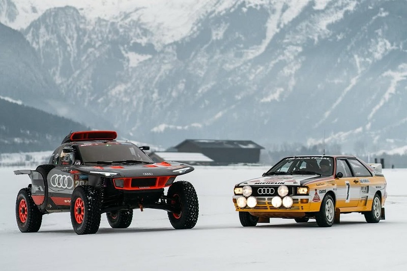 Audi Tradition taking Quattros, RS Q e-tron onto&nbsp;ice