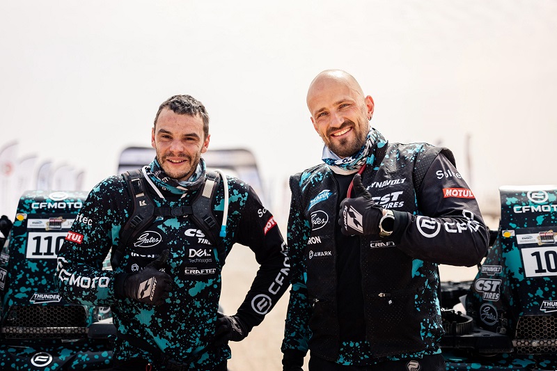 2025 Abu Dhabi Desert Challenge: Antanas Kanopkinas leads CFMOTO 1–2 in Quad