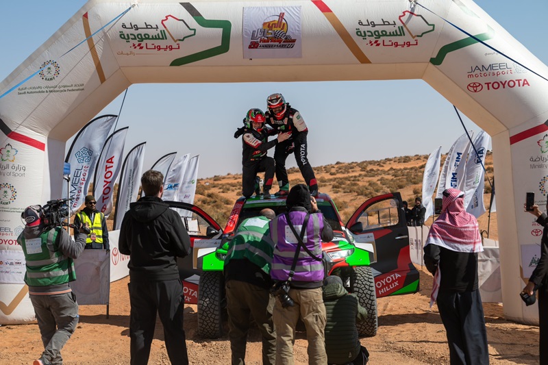 Yazeed Al-Rajhi follows up Dakar triumph with Saudi Baja victory