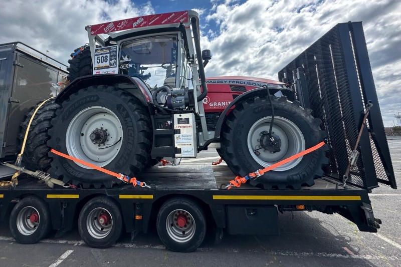 Cedric Goumaz to race Morocco Desert Challenge with Massey Ferguson&nbsp;tractor