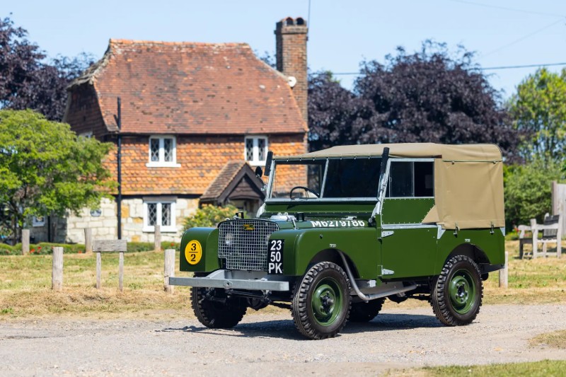 Oldest known surviving military Land Rover sold