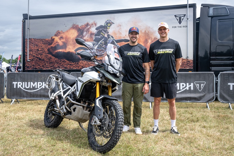 Triumph entering Red Bull Romaniacs with Tiger 900