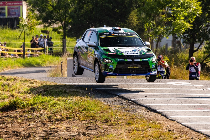 Craig Rahill scores Lancia’s first international rally win since 1993