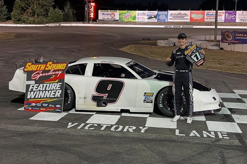 Ethan Ebert scores first Super Late Model win