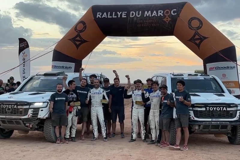 2025 Rallye du Maroc: Akira Miura leads Toyota Auto Body test in Experimental Stock