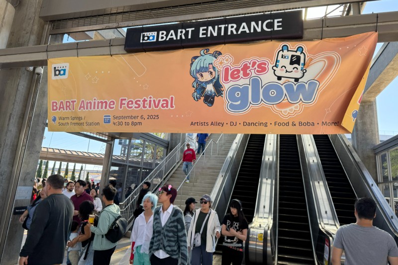 An anime con at… a BART&nbsp;station?