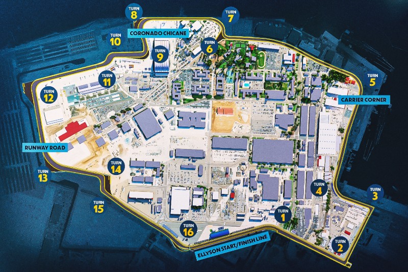 NASCAR San Diego’s track to race around NAS North&nbsp;Island