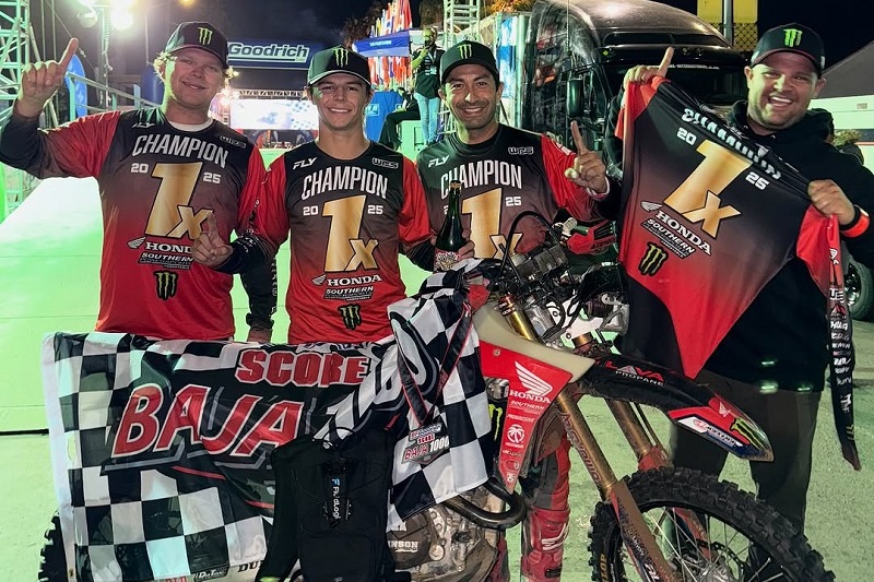 2025 Baja 1000: 1X runs out of gas, 7X runs it back