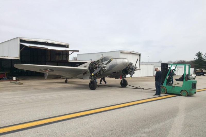 Air Combat Museum working to restore&nbsp;AT-11