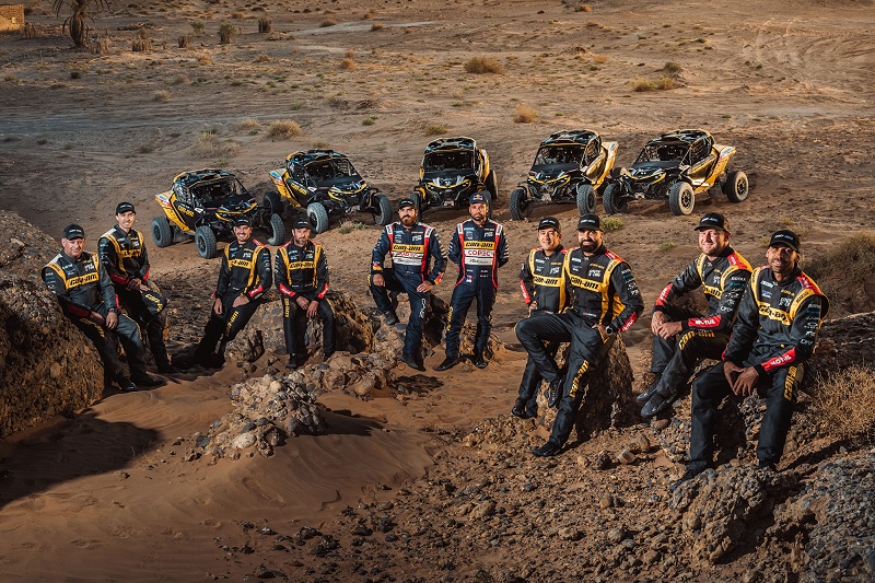 Can-Am Factory Team a quintet for Dakar