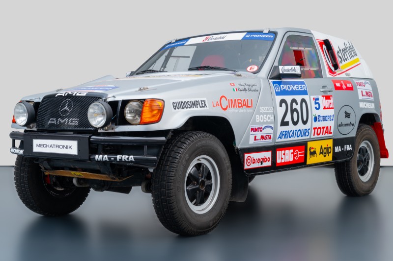 Clay Regazzoni’s Dakar Mercedes G600 TE for sale