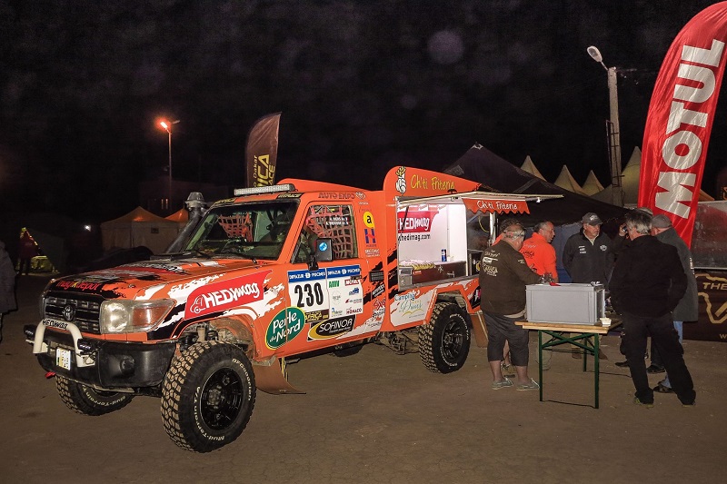 Herve Diers to race Dakar Classic with Land Cruiser food truck