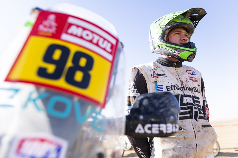 Mason Klein to use blue light at&nbsp;Dakar