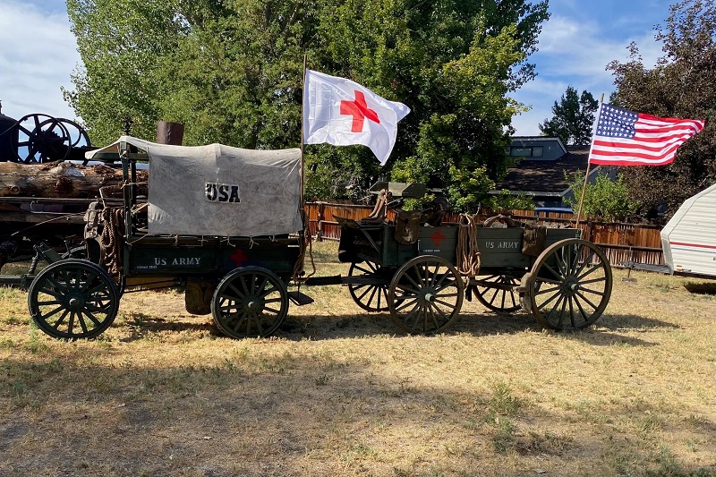 World War I ambulance wagon up for auction