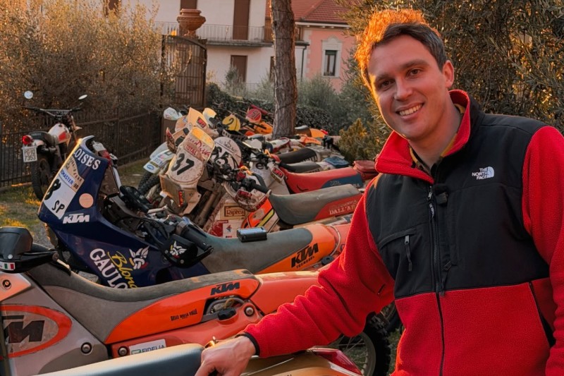 Gioele Meoni showcases family’s&nbsp;bikes