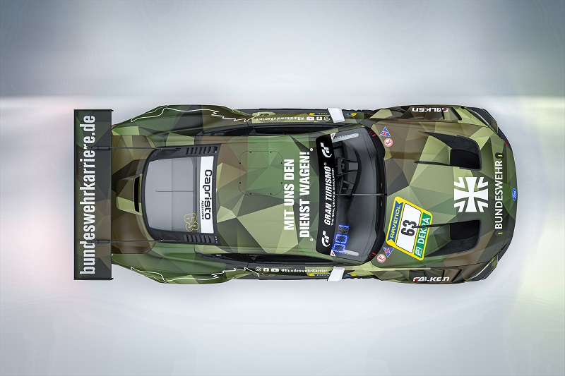 “Mit Uns Den Dienst Wagen!” and Polygon für Alle for Bundeswehr’s racing sponsor debut