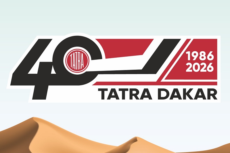 Tatra celebrating 40 years at&nbsp;Dakar
