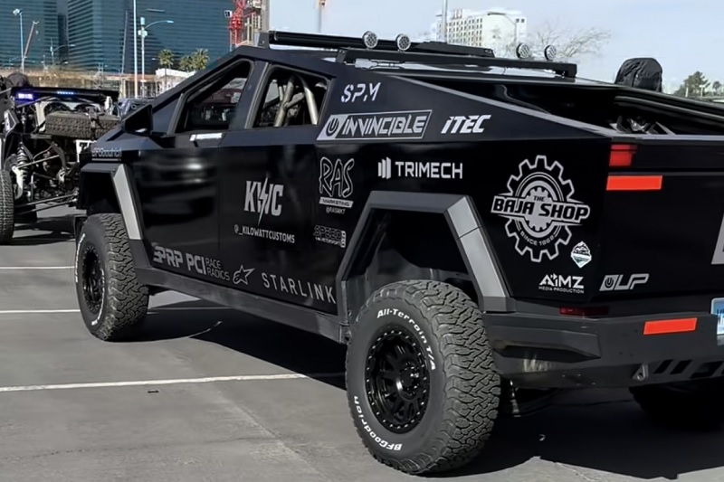 Cybertruck to race Mint 400