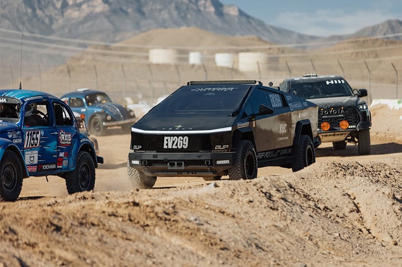 After Mint 400 retirement, Cybertruck “will be back next year”