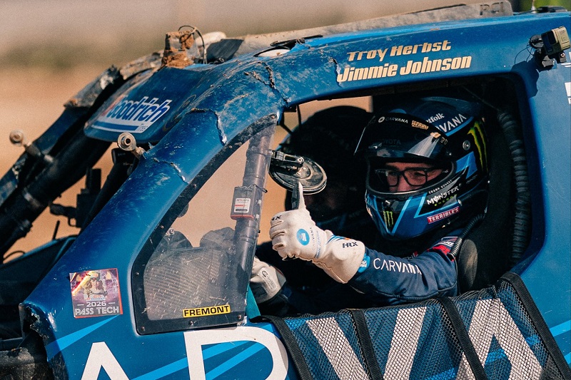 Jimmie Johnson “will definitely be back” after Mint 400 debut