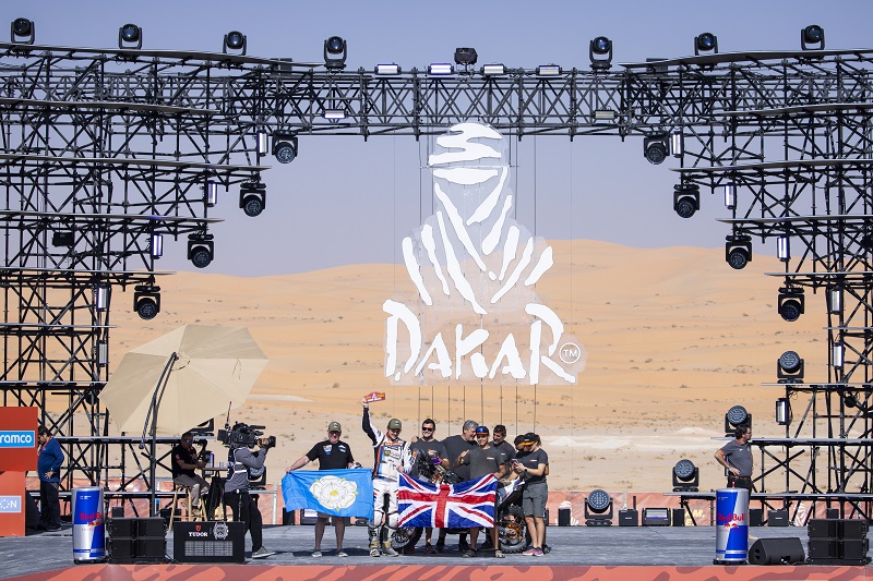 Rishi Sunak commends Robbie Wallace’s “extraordinary achievement” at Dakar
