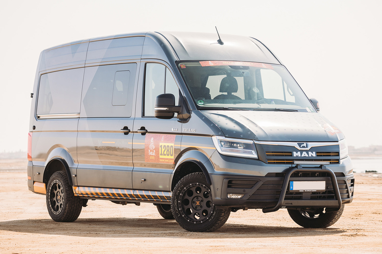 X-raid, delta4x4 release cross-country MAN TGE kit