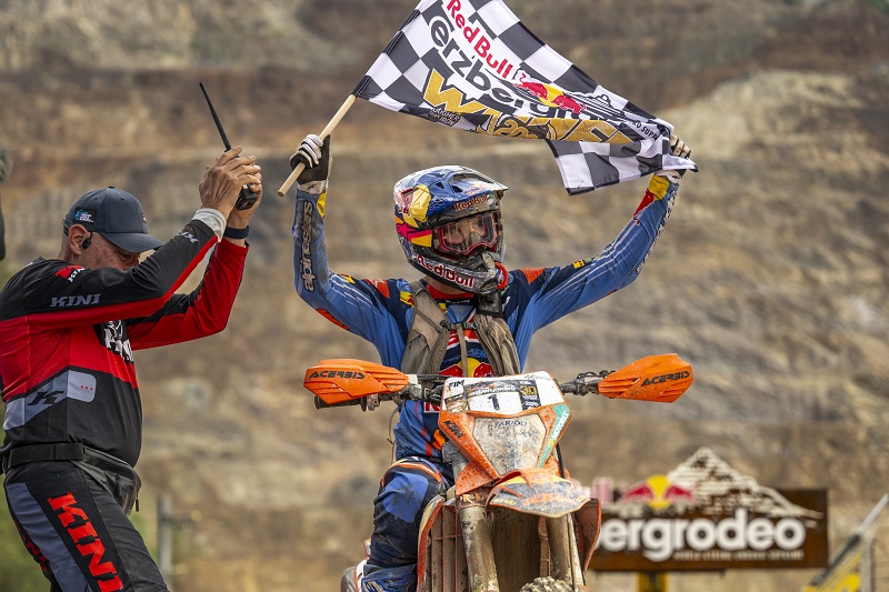Manuel Lettenbichler five-peats in pearl anniversary Erzbergrodeo