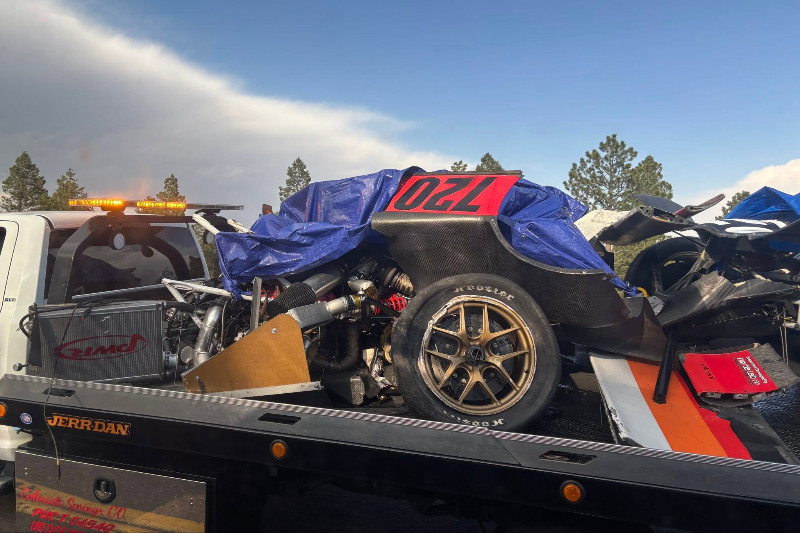 Patrick Culligan after Pikes Peak crash: “I’m OK and reasonably hard to kill it seems”