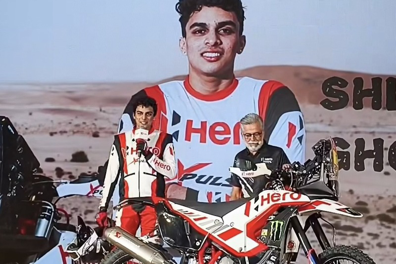 Shlok Ghorpade becomes Hero rally development rider