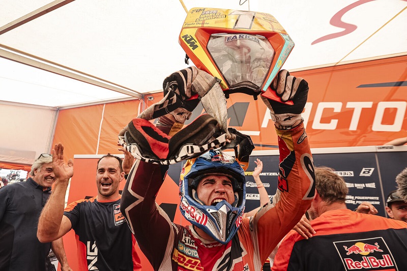 Josep Garcia joins Juha Salminen as three-peat overall Enduro World Champions