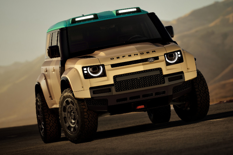 Street-legal Defender Dakar in development