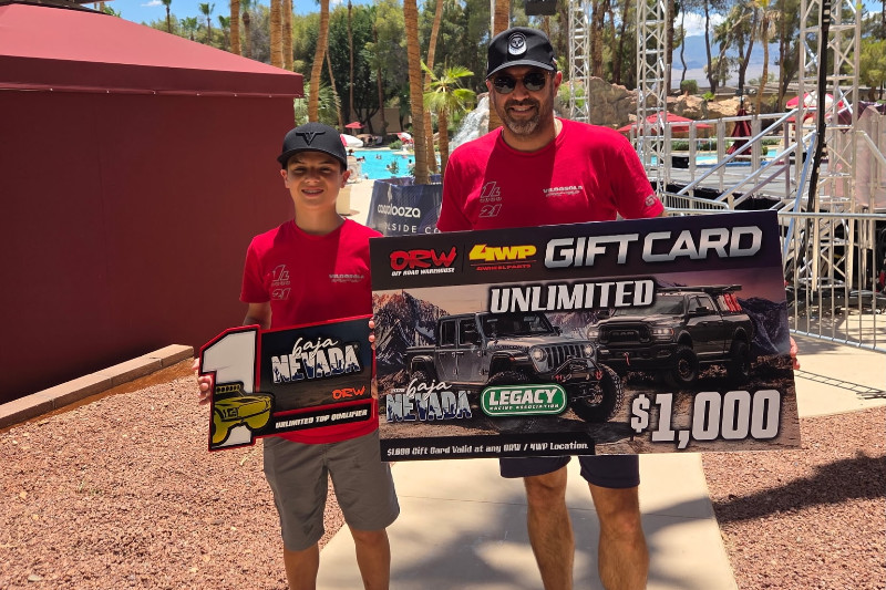 Tavo Vildosola to miss Baja 400