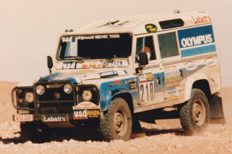 John Graham, the first to race Dakar and NASCAR