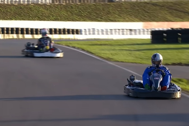 Pol Tarres survives 9 laps, finishes 5th in Max vs. 100