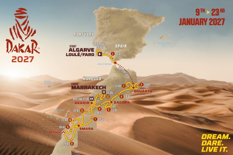 2027 Dakar Rally confirmed for Portugal and Morocco