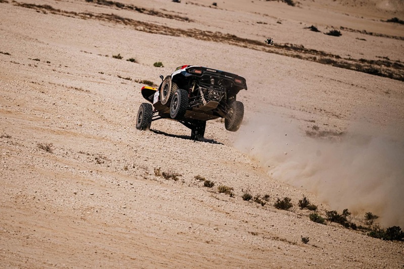 Nasser Al-Attiyah hits lucky 13th win at Qatar International Baja